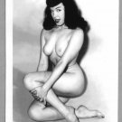 BETTY PAGE TOPLESS NUDE BREASTS NEW REPRINT 5X7 #382 BETTY PAGE TOPLESS NUDE BREASTS NEW REPRINT 5X7 #382