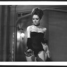 DIANA RIGG SEXY COOL IN BLACK BUSTIER LEATHER BOOTS NEW REPRINT  5X7 #2