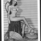 DAGMAR TOPLESS NUDE POSE NEW REPRINT 5X7    #007