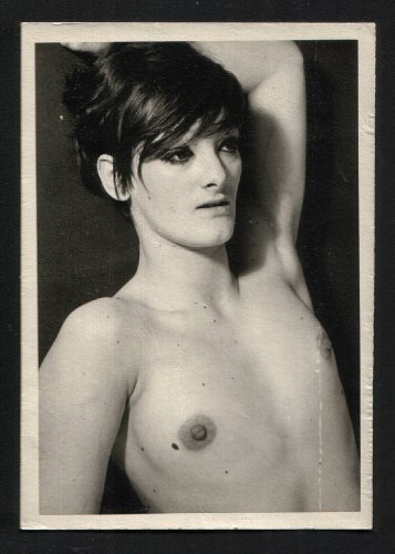 VINTAGE ORIGINAL DON FROOKS AMATEUR NUDE MODEL PHOTO 3 1/2 x 5 1951 #005