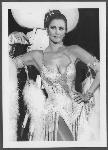 ACTRESS LYNDA CARTER BOSOMY DEEP CLEAVAGE POSE NEW REPRINT 5X7  LC-1
