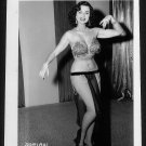 STRIPPER DORIAN DENNIS BUSTY BOSOMY POSE NEW REPRINT 5 X 7 #47