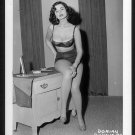 STRIPPER DORIAN DENNIS BUSTY BOSOMY POSE NEW REPRINT 5 X 7 #92