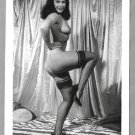 BETTY PAGE TOTALLY NUDE BREASTS HAIRY PUSSY NEW REPRINT 5X7  #590