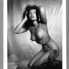 BETTY PAGE TOTALLY NUDE BREASTS NEW REPRINT 5X7  #587