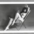 BETTY PAGE TOTALLY NUDE BREASTS NEW REPRINT 5X7  #578