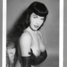 BETTY PAGE TOTALLY NUDE BREASTS NEW REPRINT 5X7  #555