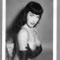 BETTY PAGE TOTALLY NUDE BREASTS NEW REPRINT 5X7  #555