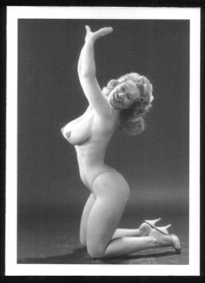 Virginia bell topless nude huge breasts new reprint 5 X 7 #258.