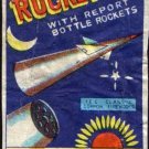ROCKET BRAND WITH REPORT BOTTLE ROCKETS ICC CLASS C MACAU VINTAGE 1960'S RARE ROCKET BRAND WITH REPORT BOTTLE ROCKETS ICC CLASS C MACAU VINTAGE 1960'S RARE