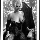 STRIPPER LIZ RENAY BUSTY BOSOMY CLEAVAGE IN BLACK LACE POSE 5X7 REPRINT #4