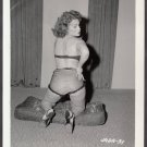 INFAMOUS STRIPPER JADA CONFORTO IRVING KLAW VINTAGE ORIGINAL PHOTO 4X5 1950'S #31