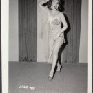 INFAMOUS STRIPPER JADA CONFORTO IRVING KLAW VINTAGE ORIGINAL PHOTO 4X5 1950'S #40