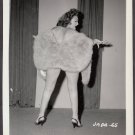 INFAMOUS STRIPPER JADA CONFORTO IRVING KLAW VINTAGE ORIGINAL PHOTO 4X5 1950'S #65
