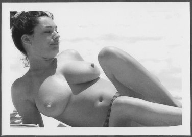 KELLY BROOK TOPLESS NUDE HUGE HEAVY BREASTS POSE 5X7 NEW REPRINT   KB-6
