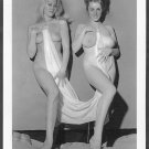 JANEY REYNOLDS & PAL TOTALLY NUDE HUGE HEAVY HANGING BOOBS POSE 5X7 NEW REPRINT #80