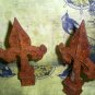 Very Rare and Unique Find-OLD Iron Finials from Graveyard Fence-Check it out