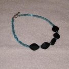 blue anklet