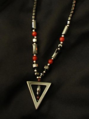 Triangle necklace