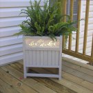 20" Gray fish Planter