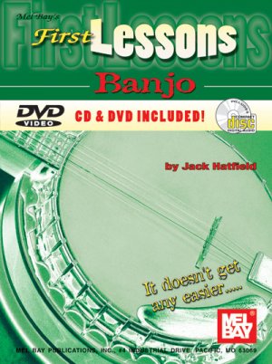 1st Lessons Banjo/CD/DVD Set