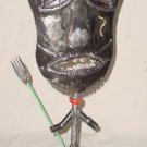 TRIBAL HUNTER SCULPTURE