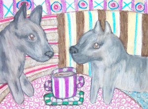 Do Swedish Vallhunds Have Coffee?