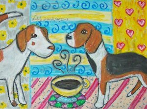 Do American Foxhounds Have Coffee?