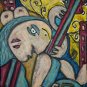 "Blues City Rock" Modern Cubism Giclee Art Print
