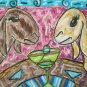 Do Nubians Have Martinis Giclee Art Print Dairy Goat Nubian Martini
