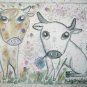 Big Eye Bovine Art Giclee Print by Stage Dragon Cow & Bull