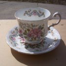 Royal Standard "Mandarin" footed cup and saucer set
