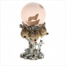 #37127 Wolf Globe Lamp
