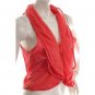 NEW UNIQ LACY LAPEL BOHO VEST TOP S-M FRE WORLDWIDE SHIP