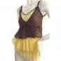JAPAN POLKADOT NEON LAYERS GIRLY TOP FREE WORLDWIDE SHIP