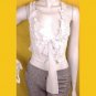 NEW UNIQUE SWAN FAIRY LOW CUT BOW TOP FREE WORLDWIDE SHIPPING