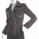 NEW INDIE PUNK WESTERN GOTH TOP FREE WORLDWIDE SHIP