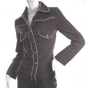 NEW INDIE PUNK WESTERN GOTH TOP FREE WORLDWIDE SHIP