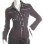 NEW INDIE PUNK WESTERN GOTH TOP FREE WORLDWIDE SHIP