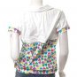 NEW CUTE JAPAN COLORFUL HEARTS POLO TOP FREE WORLDWIDE SHIPPING