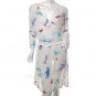 NEW vintage 70s 80s style INDIE ART PRINT DRESS FREE WORLDWIDE SHIPPING