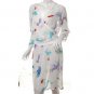 NEW vintage 70s 80s style INDIE ART PRINT DRESS FREE WORLDWIDE SHIPPING