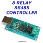 USB > RS485 > 8 Channel Relay Board Controller