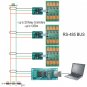 USB > RS485 > 40 Channel Relay Board Controller