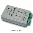 USB Two Relay Controller - RS232 Serial controlled