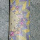 Candle Decoupaged By Hand in Mackenzie Childs Dicontinued Napkins & 18k Gold