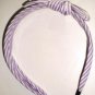 Suga Stripe Bow Tie Head Band