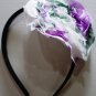 Checkers Statement Flower Head Band