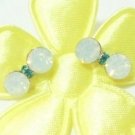 Milky Bow Beads