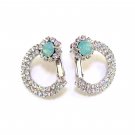 Cocktail Elegant Clip Post Earrings